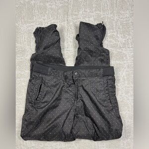 Uniqlo Fleece Lined Cozy Polka Dot Pant Size Small